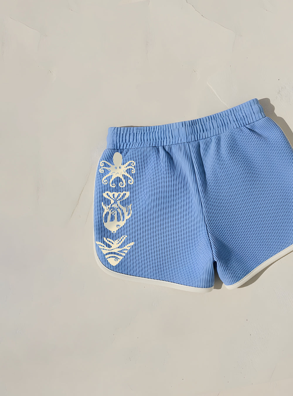 Blue Holiday Swim Short
