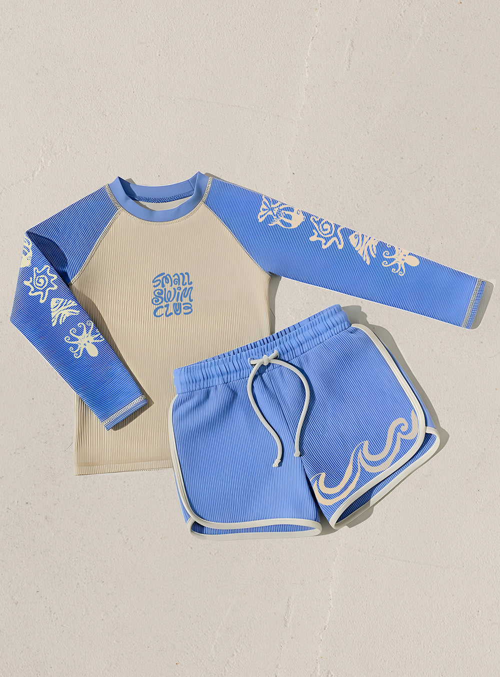 Blue Raglan Rashie