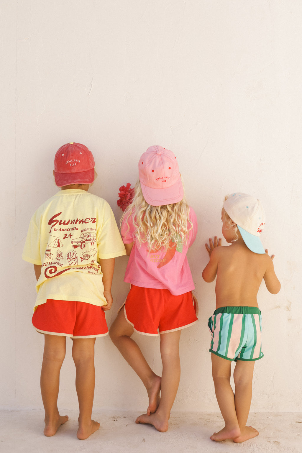 Small Swim Club Caps