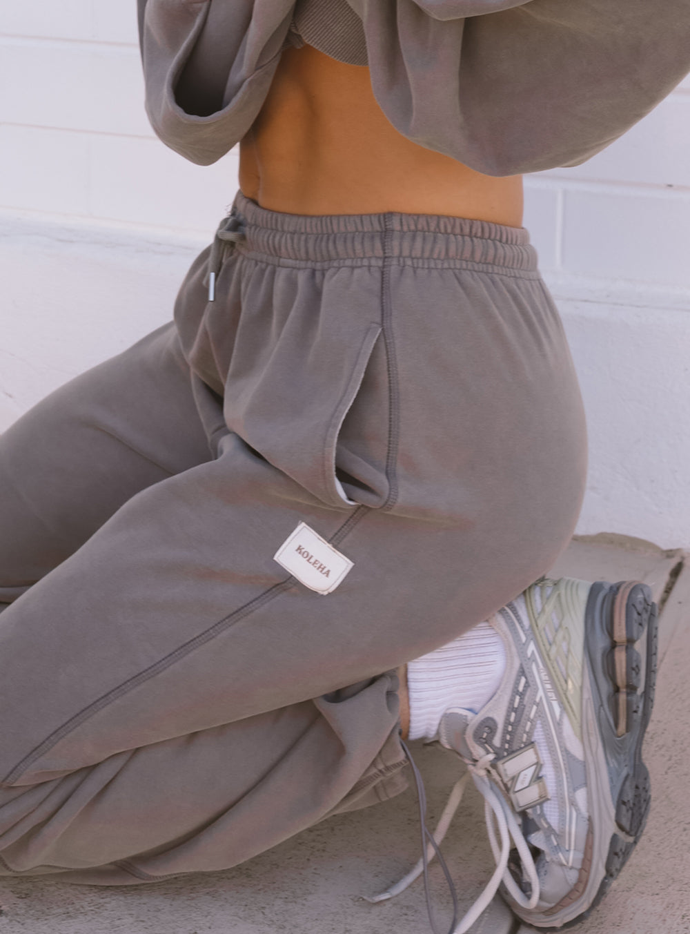 Sweat Track Pant Charcoal