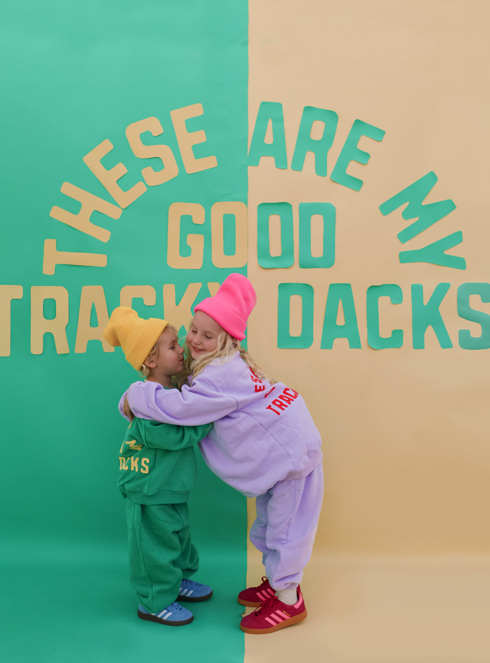 Good Tracky Pullover Lavender Red