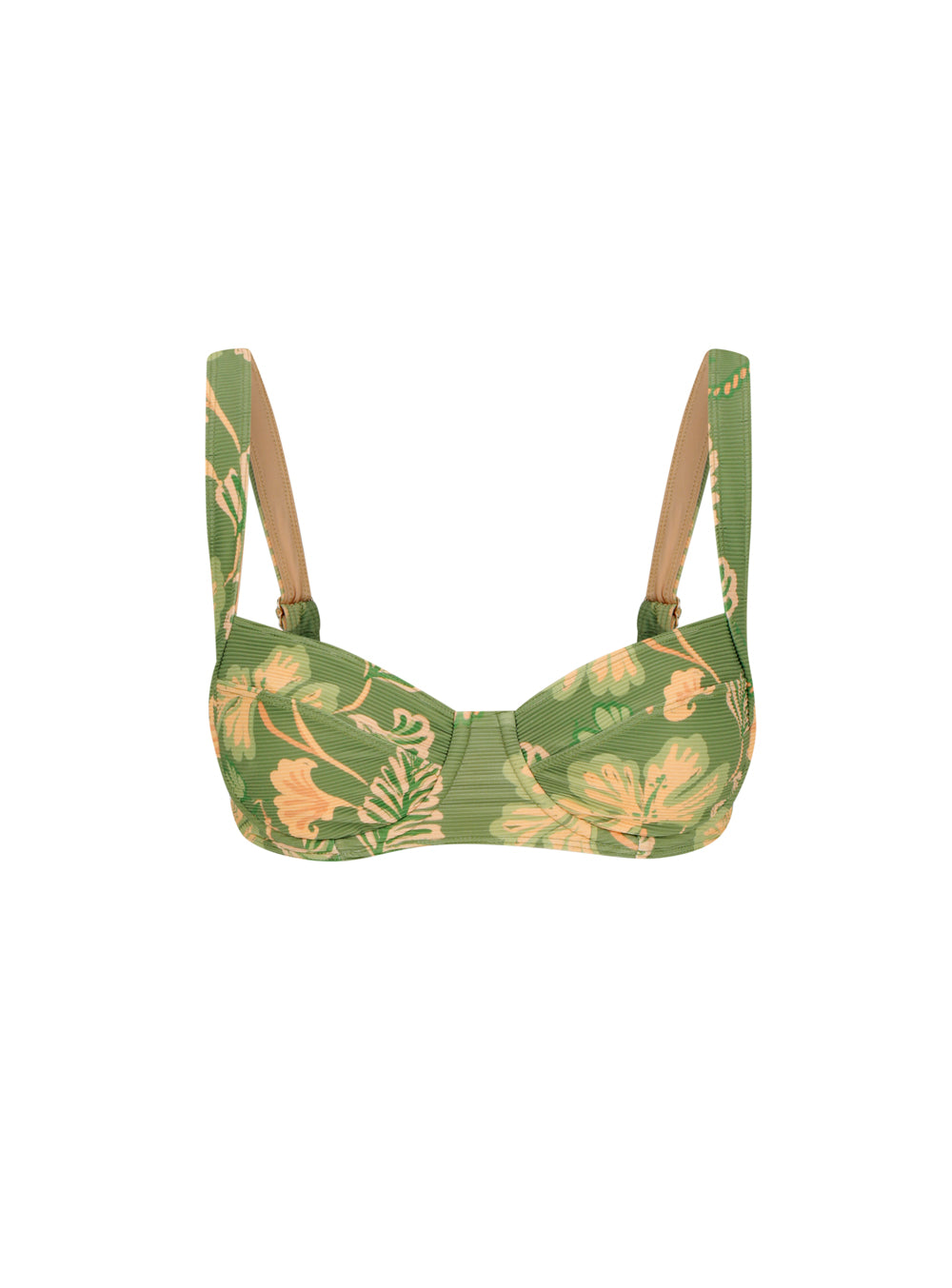 Olive Botanic Tie Back Balconette