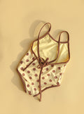 Polka Tie Back Mini Onepiece