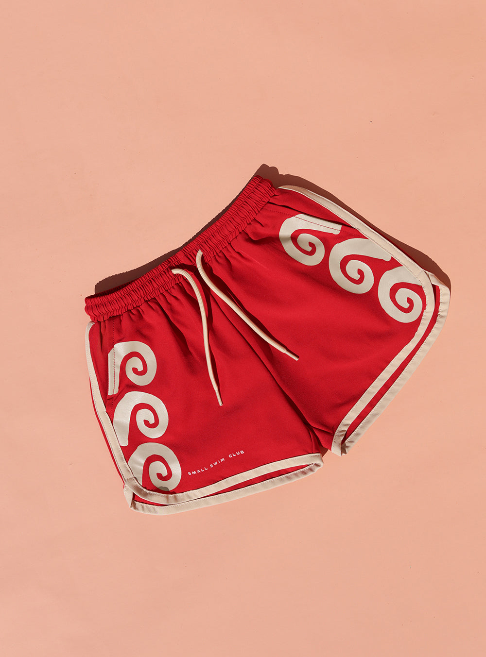 Maroon Swirl Boardshort