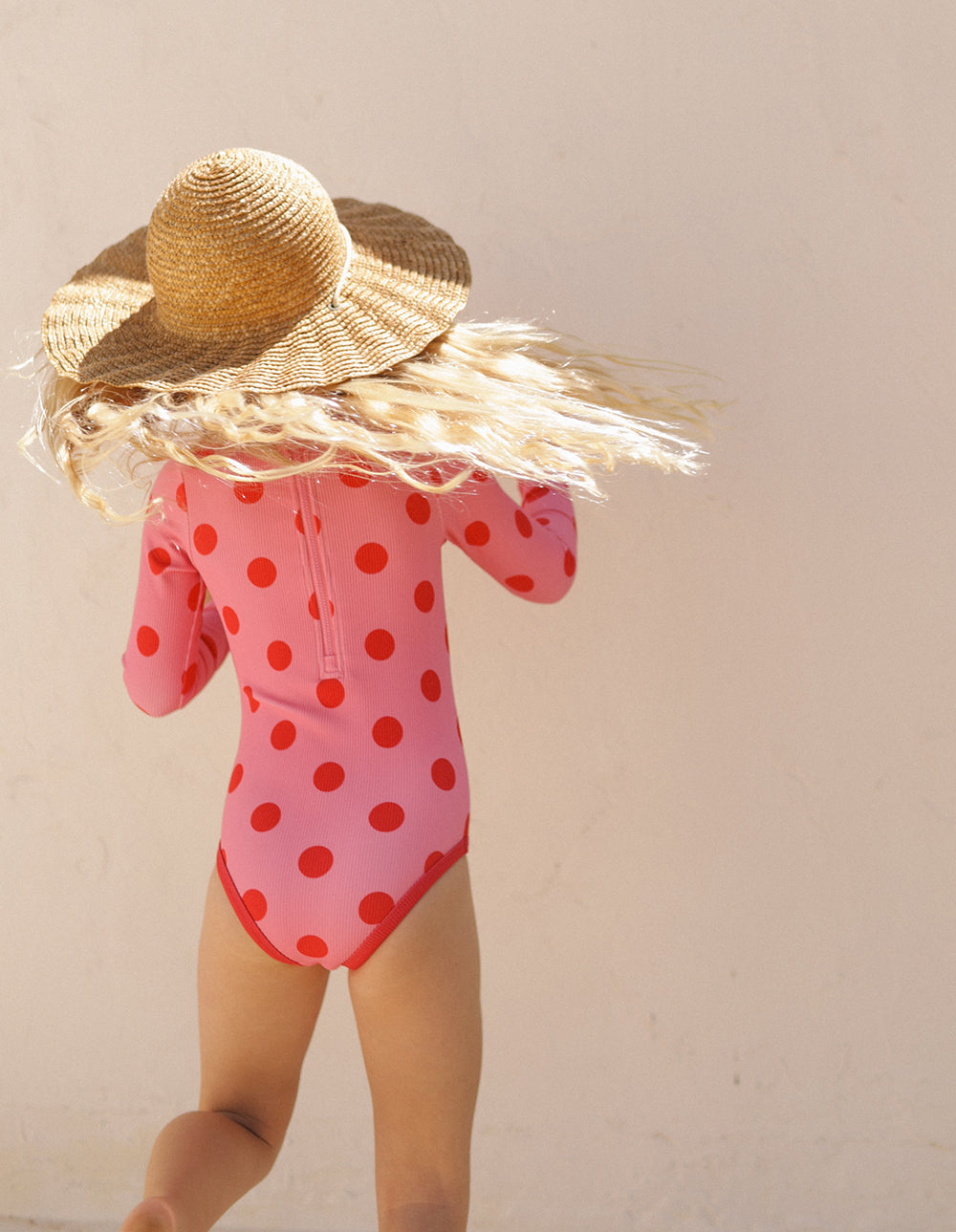 Long Sleeve Polka One Piece *PRE ORDER*